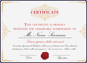 Certificate Image